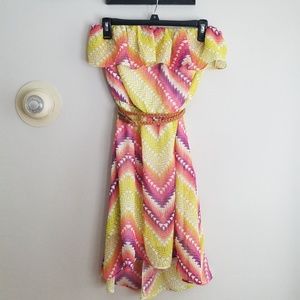 Strapless party dress